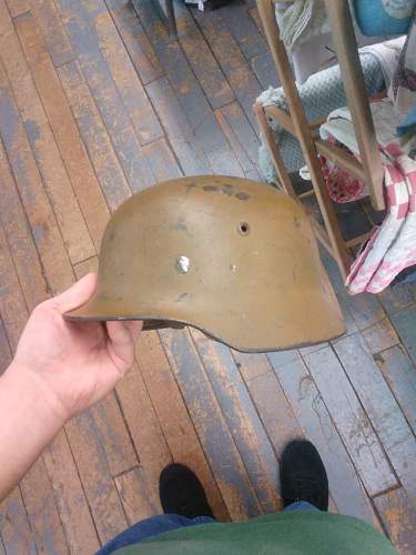 Tan M35(?) in local antique shop