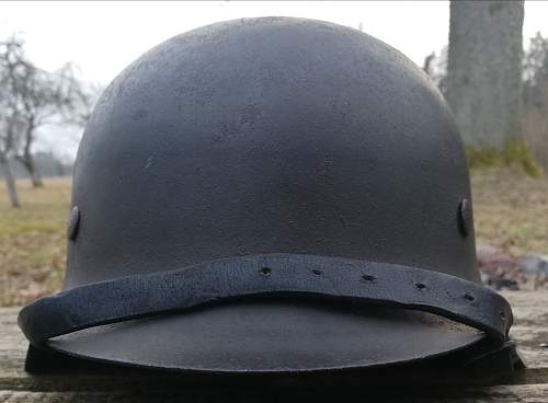 Stahlhelm M42 CKL64 Lot. Nr. 4732 ND