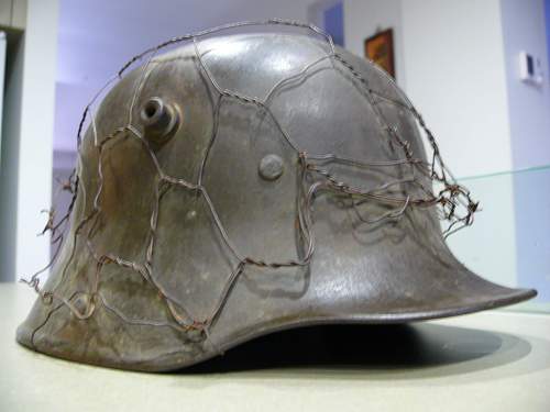 M17 Chicken wire Helmet