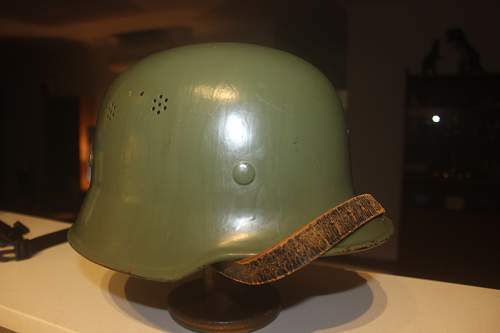 M34 Curved Dip Helmet Identification