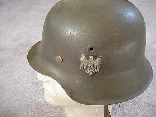 m-35 single decal helmet