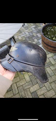 M38 Luftschutz helmet