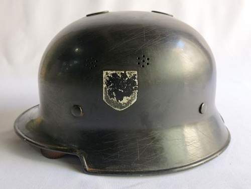 M34 feuerschutzpolizei helmet