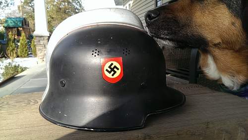 M34 feuerschutzpolizei helmet