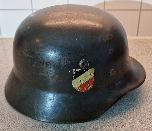 converted m17 helmet