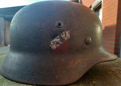 German heer helmet M35 DD