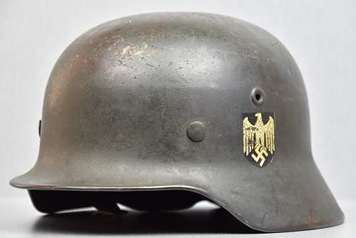 SD M40 Heer Stahlhelm NS 64