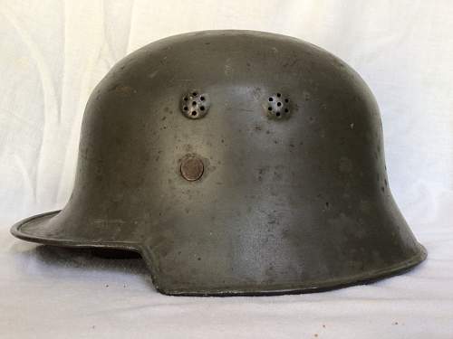 M34 Green Bulged Vent RLB Helmet