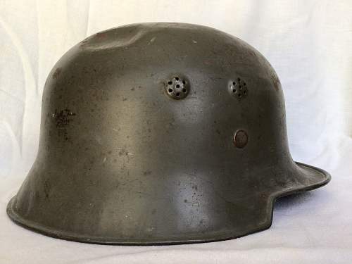 M34 Green Bulged Vent RLB Helmet