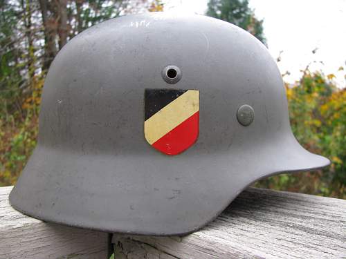 Kriegsmarine Helmet. Been looking for years for one of these!