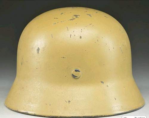 M40 Luftwaffe  helmet paint