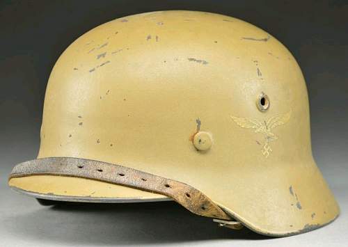 M40 Luftwaffe  helmet paint