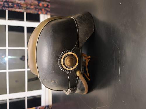 M40 Helmet &amp; Fireman's Pickelhaube Identification Needed