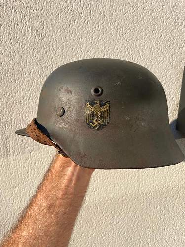 Kriegsmarine Helmet ET64 392