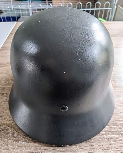 Plain Helmet marked EF64