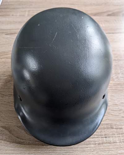 Plain Helmet marked EF64