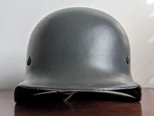 Plain Helmet marked EF64