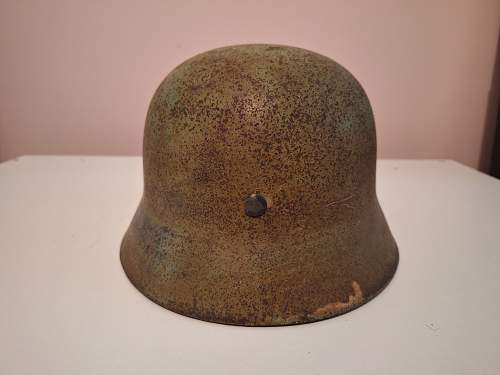 Help identifying a German WW2 helmet