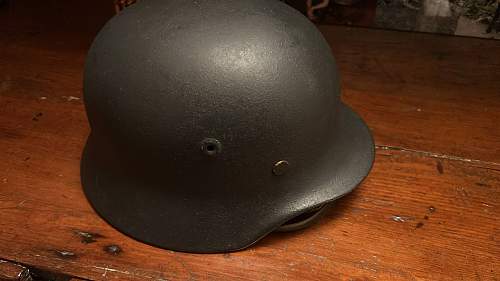 Luftwaffe helmet (Q64) - real ?