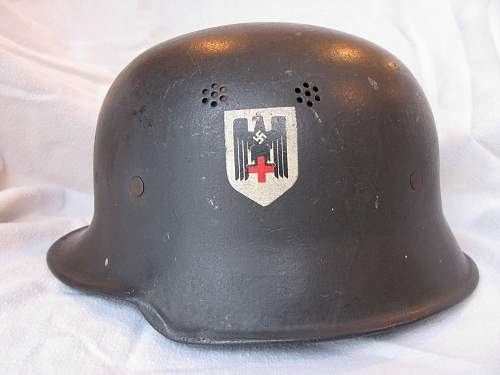 M34 DRK helmets.