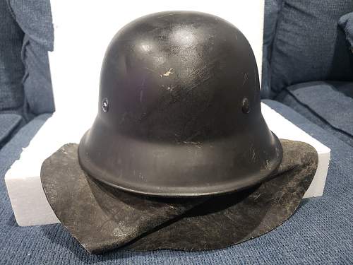 M-34 Helmet with Cape