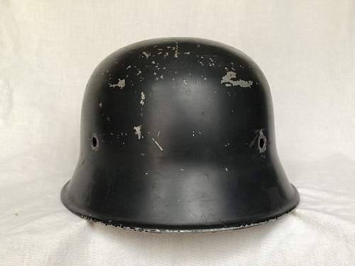 Double Decal Luftwaffe Aluminum Parade Helmet