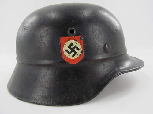 M35 Embedded Luftschutz Police Helmet decals ok ?