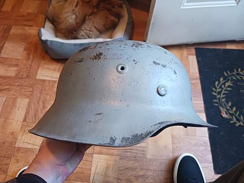 M42 helmet EF64 AND CHINSTRAP 12 HOLE