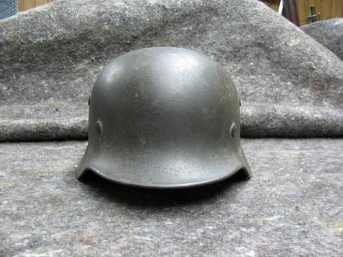 Is this wwii german m1940 helmet authentic?