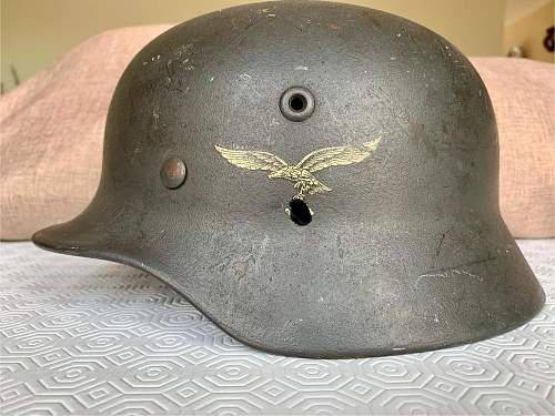 M1940 Luftwaffe Stahlhelm - Take two