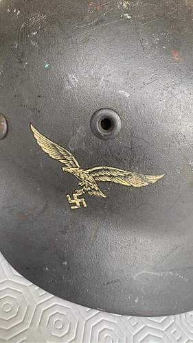 M1940 Luftwaffe Stahlhelm - Take two