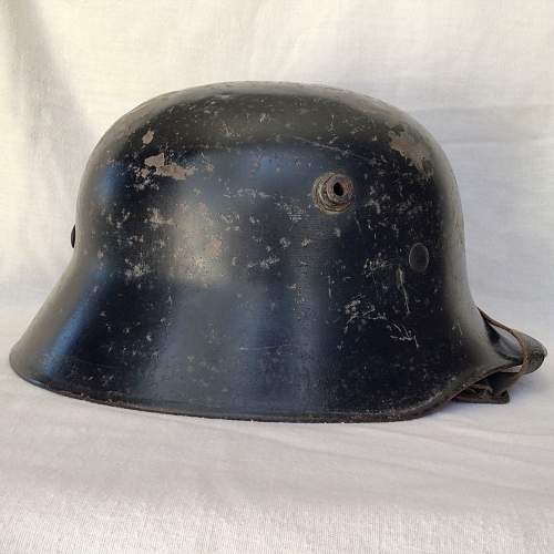 A Pair of Less Common Luftschutz Helmets