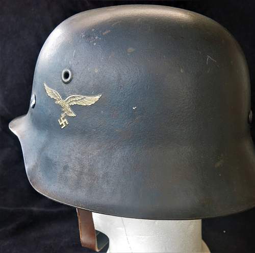 Luftwaffe M42 single decal helmet