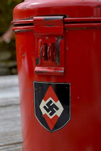 Possible Hitler Youth helmet decal?