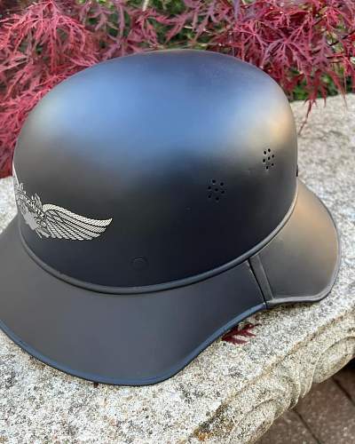 Fake German Steel helmets