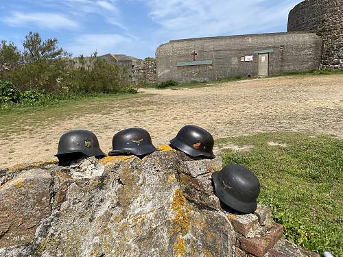 Guernsey - Visiting German Bunkers on Liberation Day