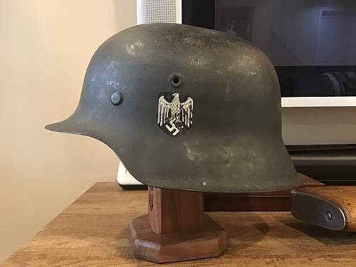 M42 Heer Helmet Single Decal