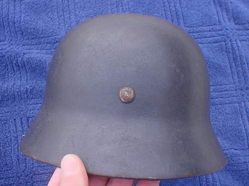 Is this luftwaffe helmet authentic?