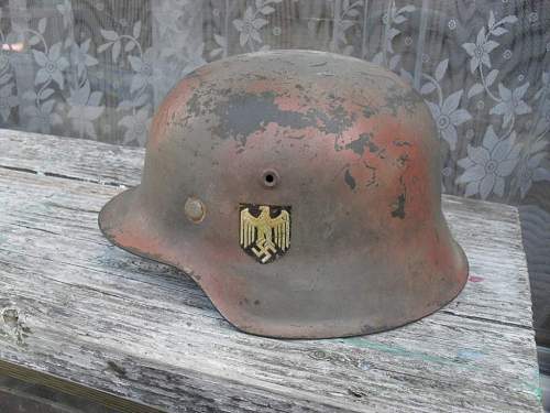 My new m42 camo helmet