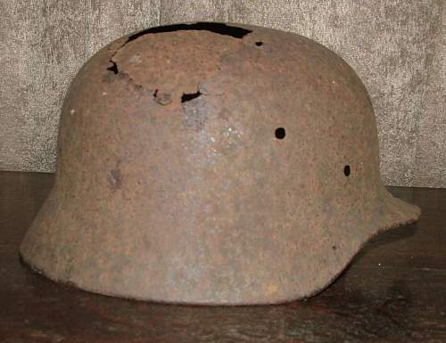 Fake German Steel helmets