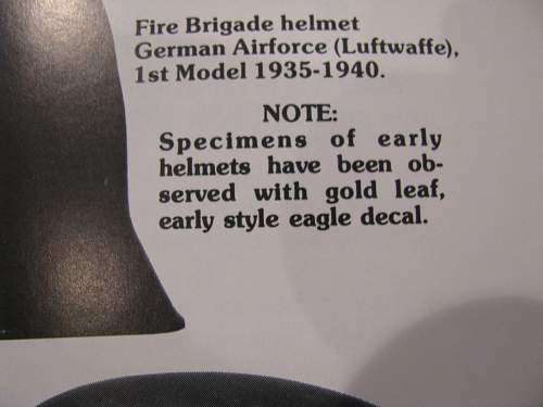 Three DD M34 Luftwaffe Crash Crew Helmets  -   Early Gold Leaf Adler Decals