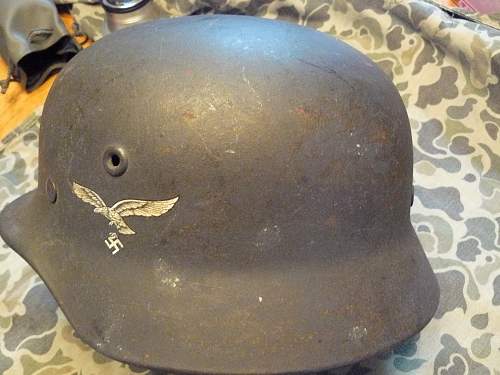 M1940 helmet @ chinstrap