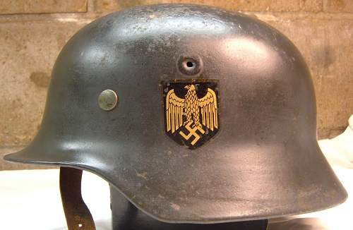 Fake German Steel helmets