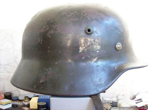 Helmet with tag