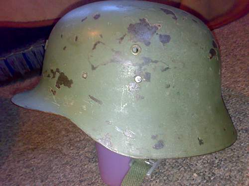 Steel helmet??