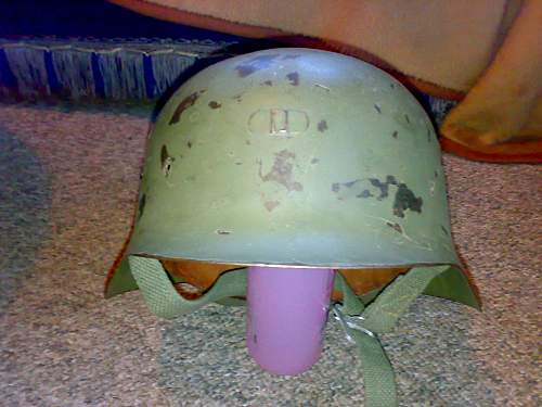 Steel helmet??