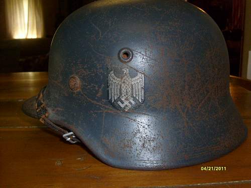 First german helmet