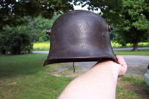 Need help identifying this German helmet