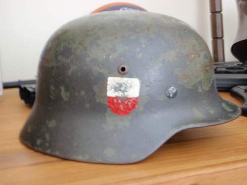 Unusual M35 Helmet