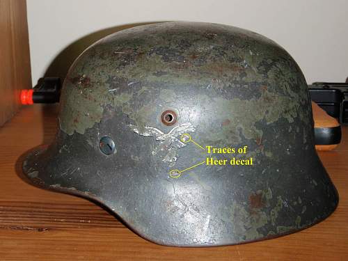 Unusual M35 Helmet